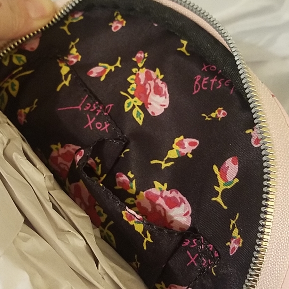 Betsey Johnson mini backpack NWT BLUSHPINK - Picture 5 of 6